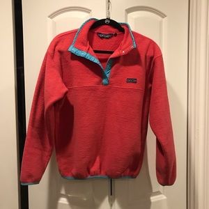Patagonia Synchilla Snap T-Pull Over Bright Pink